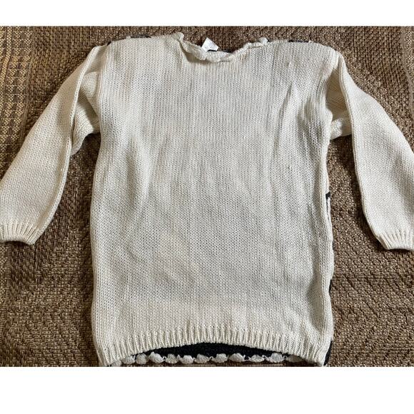 Vtg. Dead Stock Huntington Ridge Hand Knitted Sweater Size Small - Picture 4 of 7